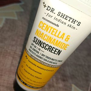 Dr. Sheths Centella And Niacinamide Sunscreen