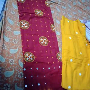 Malmal Cotton Jaipuri  Suit Material