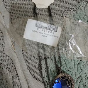 Half Blue Moon Neckpiece By Mary Arthur