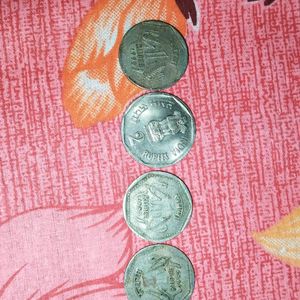 Old Coins Set Of 4 India