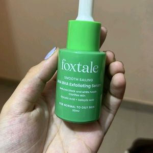 Foxtale Aha Bha Exfoliating Serum