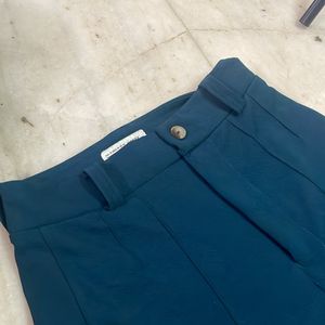 Green Flared Formal Pants