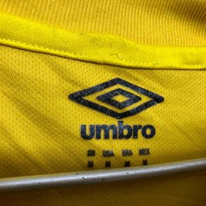 Umbro Yellow Long Sleeve T Shirt