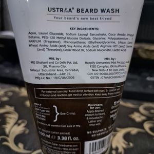 USTRAA Woody Beard Wash (100 ml)