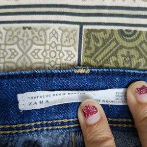 FEMALE HIGH WAIST ZARA BRAND JEAN