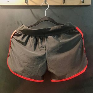 GYM Shorts - Red & Black