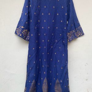 Navy Blue Kurta