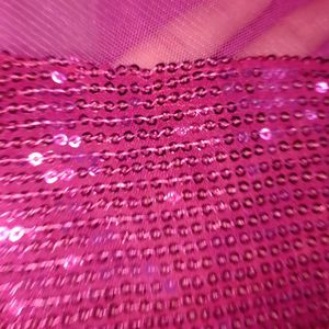 Magenta Cape Top Net