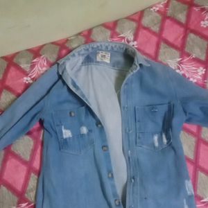 Vintage Jean Over Coat