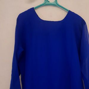 Beautiful Royal Blue Kurta