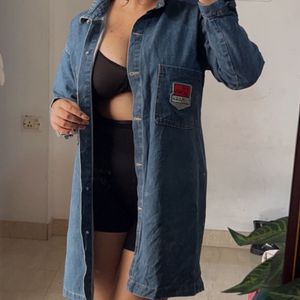 Patch Denim Jacket