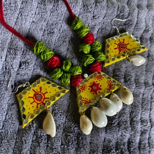 Yellow Necklace Set