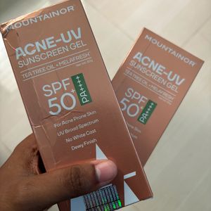 Two Sealed Sunscreen Half Price