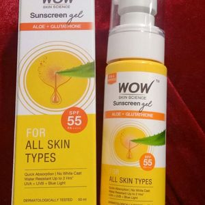 Spf 50 Sunscreen Gel (2pack)