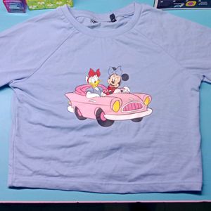 BONKERS CORNER DISNEY CROP TOP