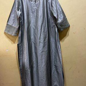 Avaasa Pista Green Printed Straight Kurta Size XXL