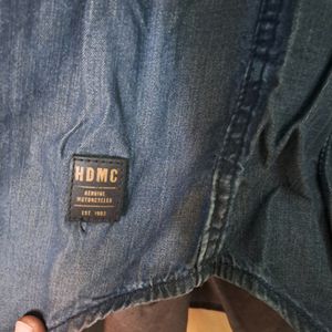 Branded Denim Shirt