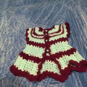 Kids Handmade Dress Wool