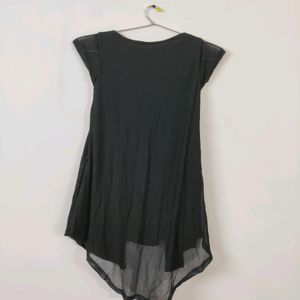 Zola black lace top (girl's)