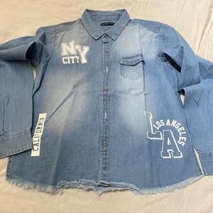 Denim shirt