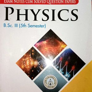 B.Sc. Physics ( 5th Semester) Book