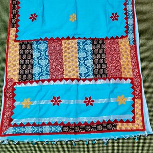 Patchwork Saree