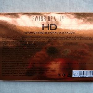 Swiss Beauty HD 40 Color Professional Eyeshadow