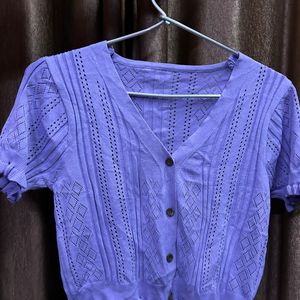 Knitting Top Only One Time Wear