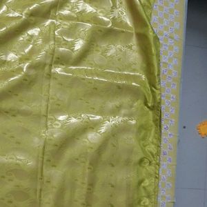 Parrit Green Colour Saree