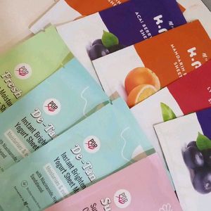 Sheetmask pack of 3