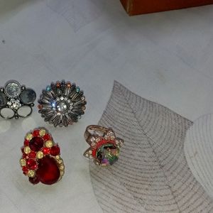 Set Of 5 Rings