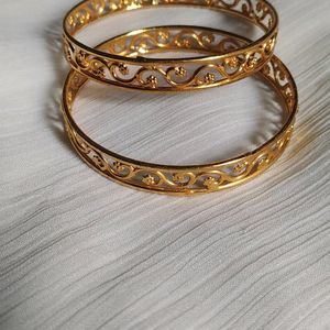 Gold Plated Bangles