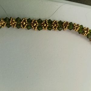 Gold Plating Pearl Chain Necklace