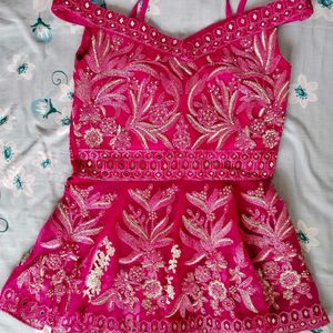 Pink Bridal Lehenga