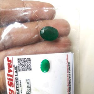 6.02 CTS Natural Zambian Panna Emrald GemStone