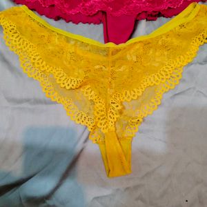 3 Fancy Panty Combo