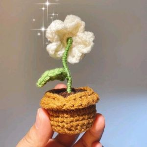 Crochet Flower Pot