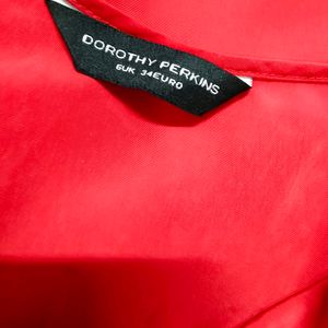 Dorithy Perkins Haulter Neck ♥️ Red Top