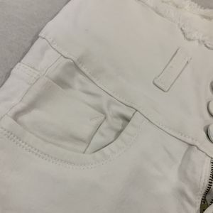 Cream High Waist Jeans