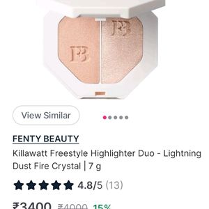 Fenty Beauty Blusher, Bronzer And Highlighter