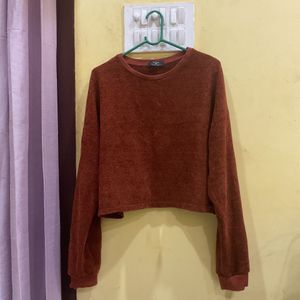 Bershka Crop Pullover Stretchy Size Till 40