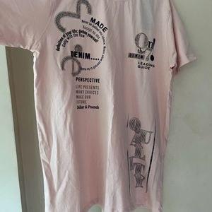 Men’s Tshirt Peach/Light pink