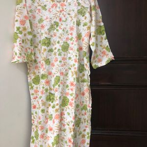 Lucknawi Printed Kurta