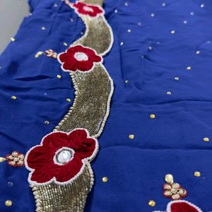 New Saree | Wedding | Blue Colour