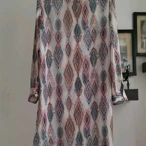 Printed Tunic Top