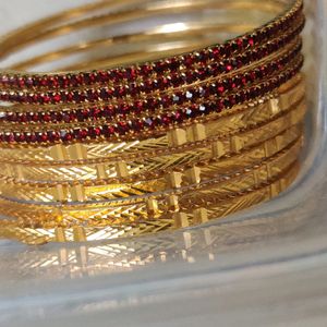 Red/ Gold Bangle