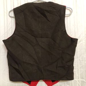 Red Formal Waistcoat