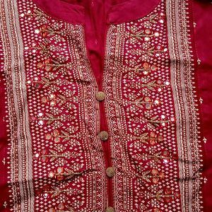 Maroon Ethnic Gown