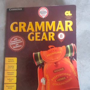 Cambridge Grammer Gear Class 8 Book....