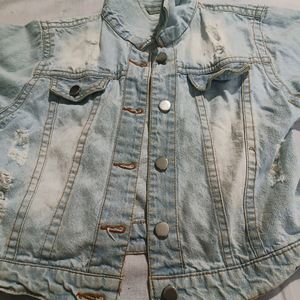 Crop Denim Jacket